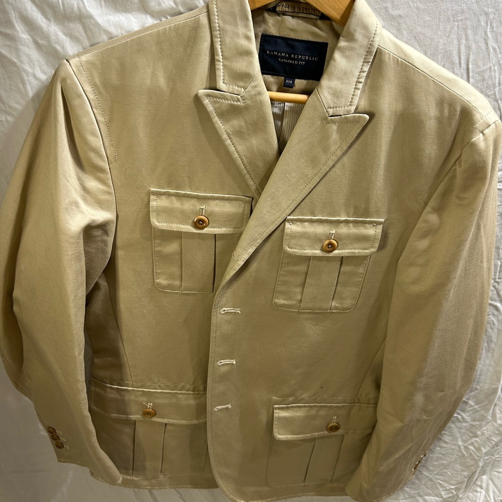 Banana Republic Men's Beige Field Jacket